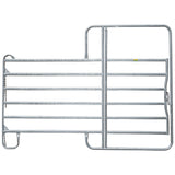 Pannello compatto con cancello e barra centrale – 2,20 m