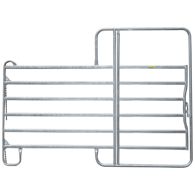 Pannello compatto con cancello e barra centrale – 2,20 m