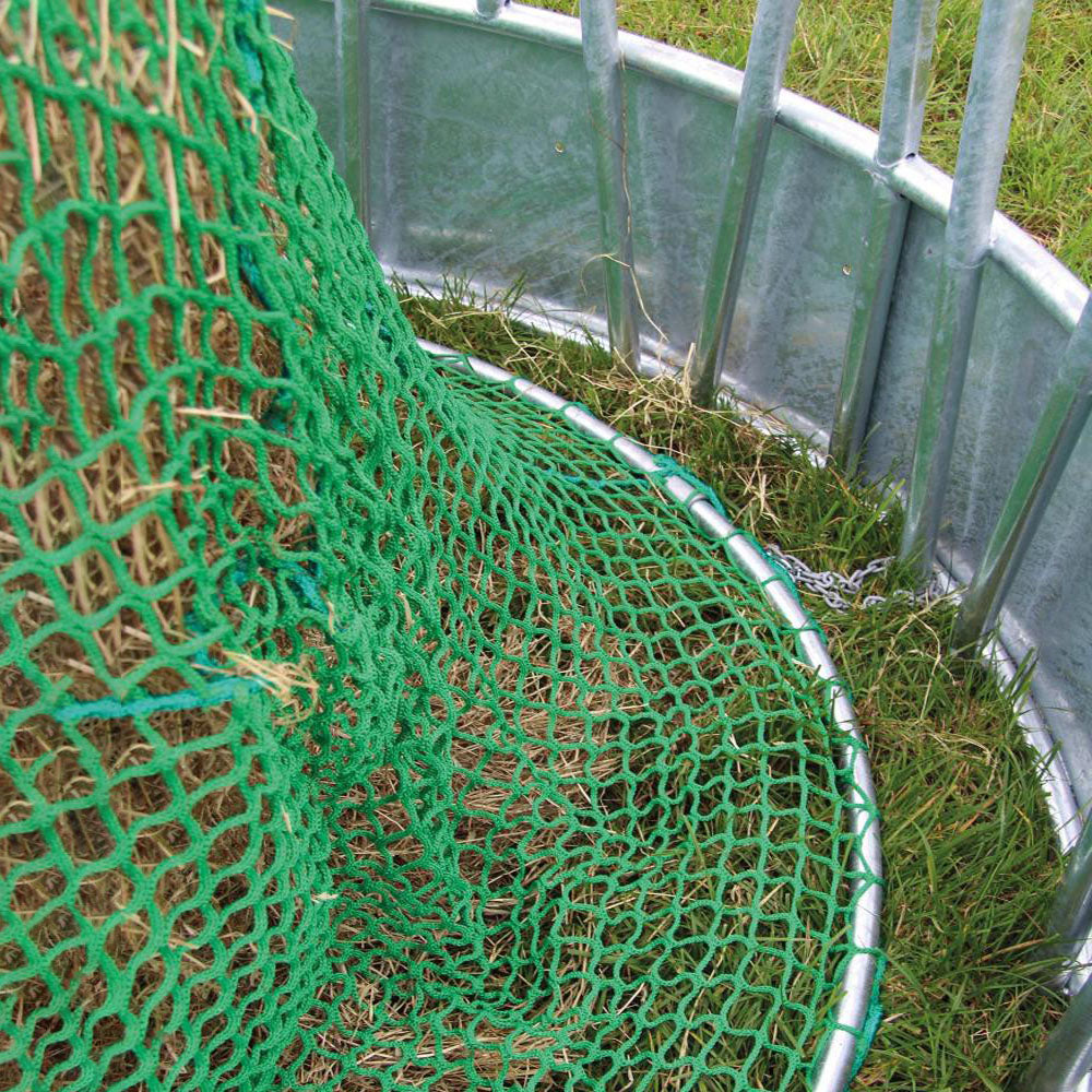 Anello per rete risparmio mangime Ø 1,95m per mangiatoie rotonde