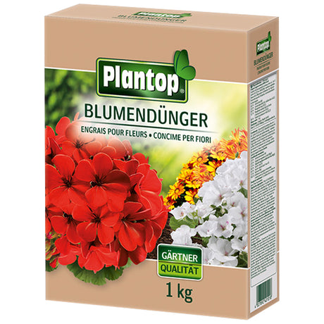 Plantop Concime organo-minerale NPK con Magnesio per Fiori 2,5kg
