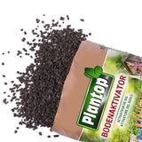 Confezione da 7kg di Plantop Bodenaktivator con biochar Terra Preta per suolo sano e terreno rigenerato
