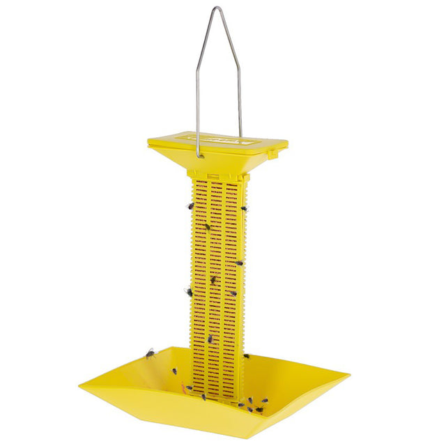 Trappola per Mosche in Plastica con Staffa Sospensione