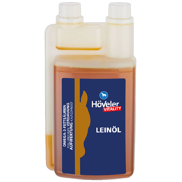 Höveler vitality olio di lino per cavalli 1L