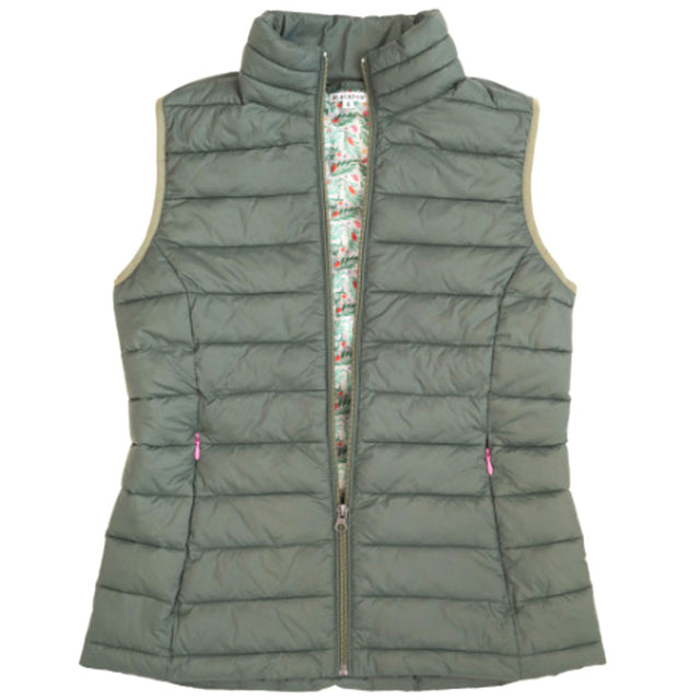 Blackfox gilet imbottito melody verde oliva