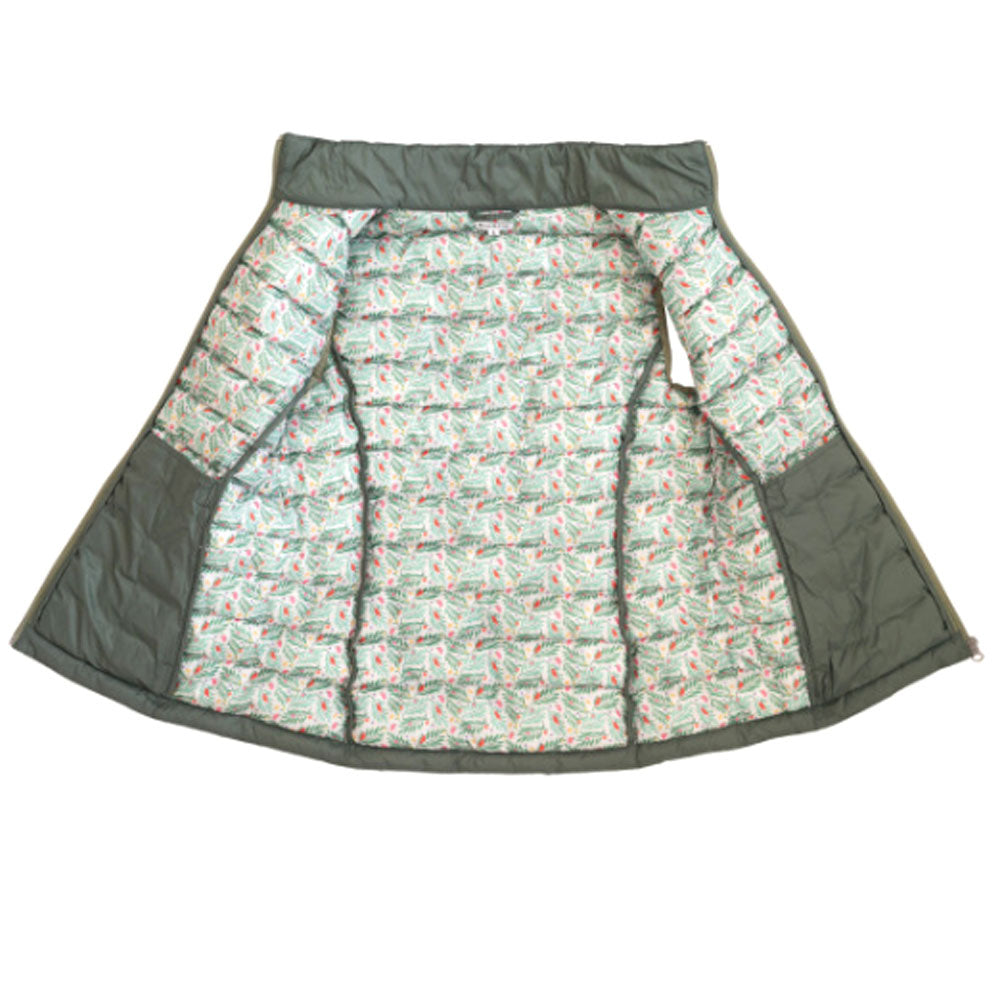 Blackfox gilet imbottito melody verde oliva