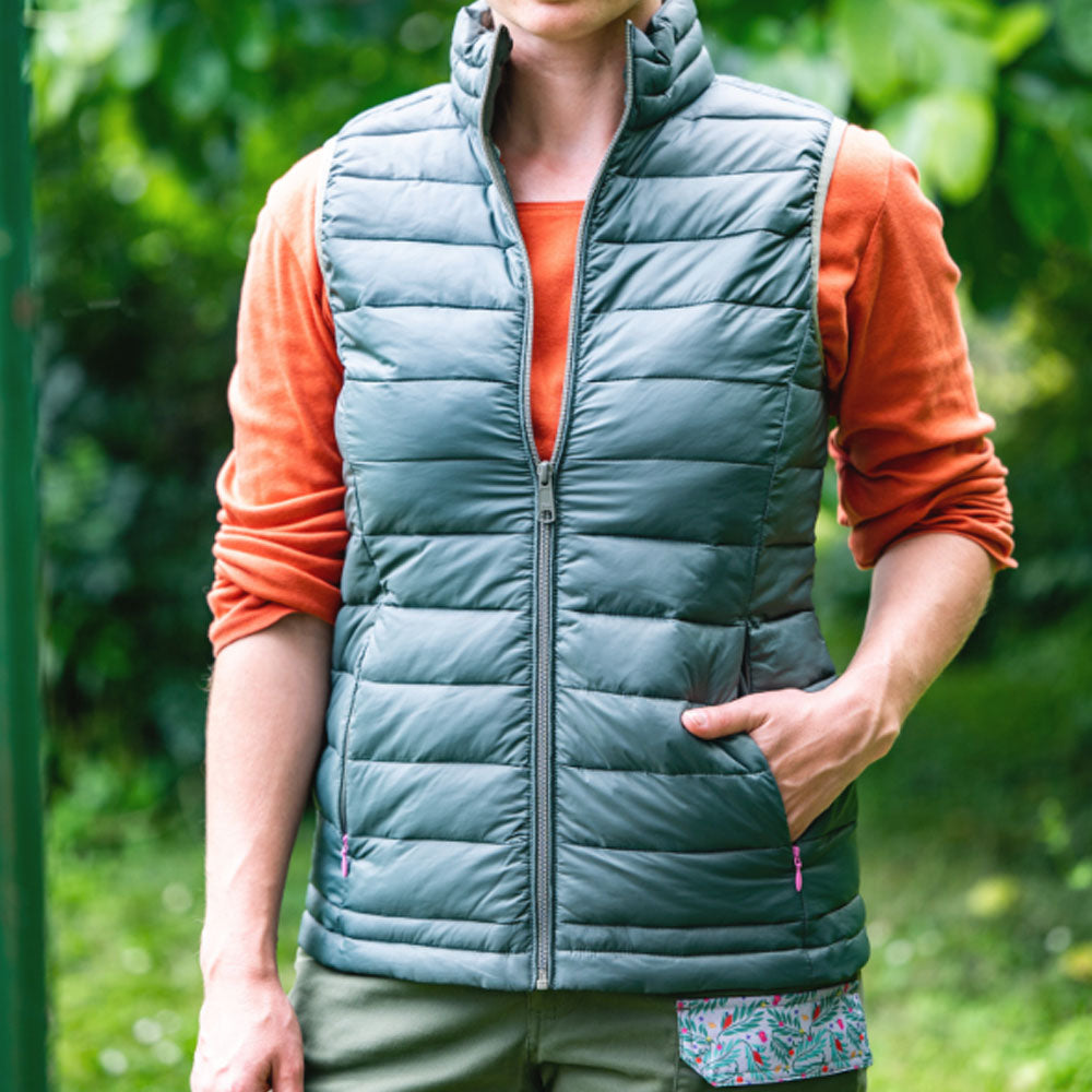 Blackfox gilet imbottito melody verde oliva
