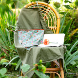 Grembiule blackfox melody per raccolta cotone verde oliva da giardino