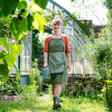 Grembiule blackfox melody per raccolta cotone verde oliva da giardino