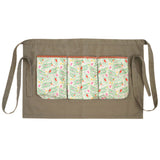 Blackfox marsupio da lavoro melody in cotone con 3 tasche