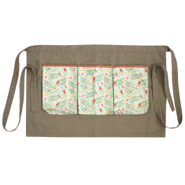 Blackfox marsupio da lavoro melody in cotone con 3 tasche