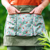 Blackfox marsupio da lavoro melody in cotone con 3 tasche