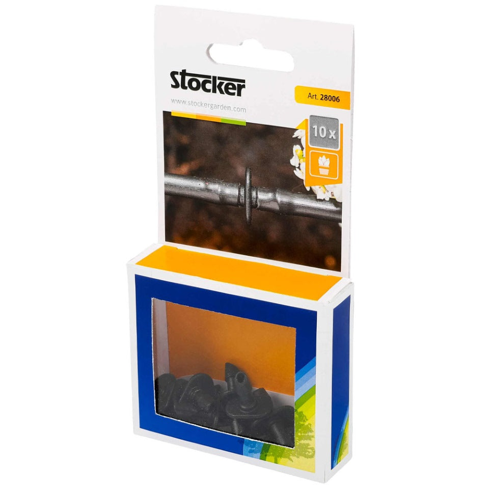 Raccordo per tubo 4-6mm 1/4 confezione da 10, riparazione e collegamento, compatibile con altri sistemi da balcone