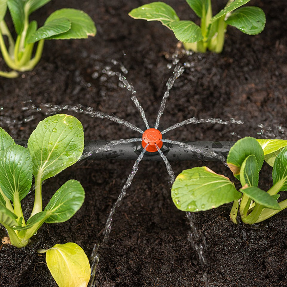 Gocciolatore regolabile 8 uscite per tubo 13 16mm confezione da 10