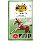 HAVENS Opti-GROW Foal Cubes – Mangime per puledri in crescita 25kg