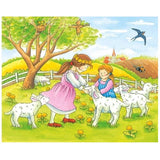 Agritura goki puzzle in legno cubi – 4 stagioni fattoria