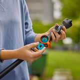 Manico cleansystem M gardena con collegamento acqua per la pulizia di ampie superfici