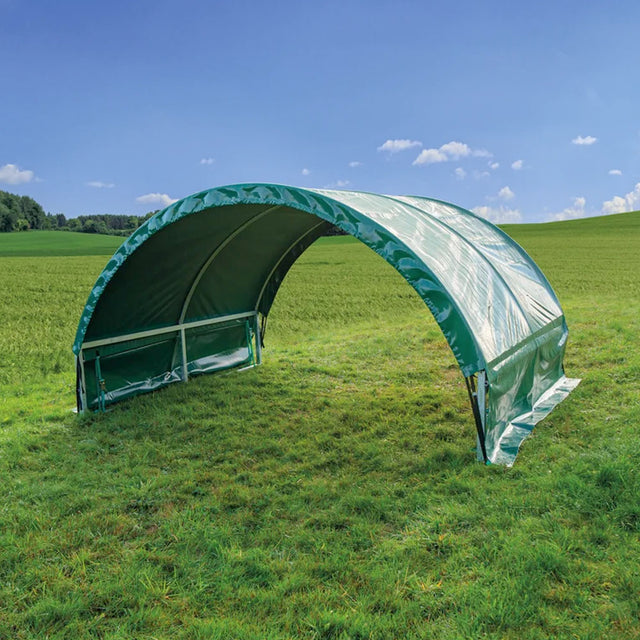 Rifugio al pascolo per piccoli animali da fattoria, protezione completa