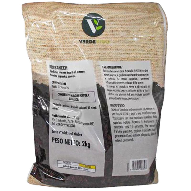 Adama Krisaneem Repellente Naturale del Suolo Orto Biologico - 2kg