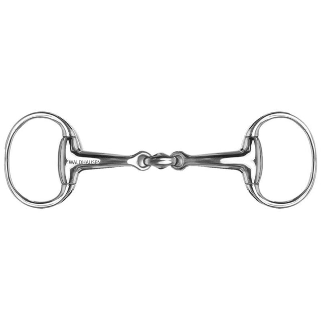 Filetto a uovo con doppio snodo per cavallo - 18mm