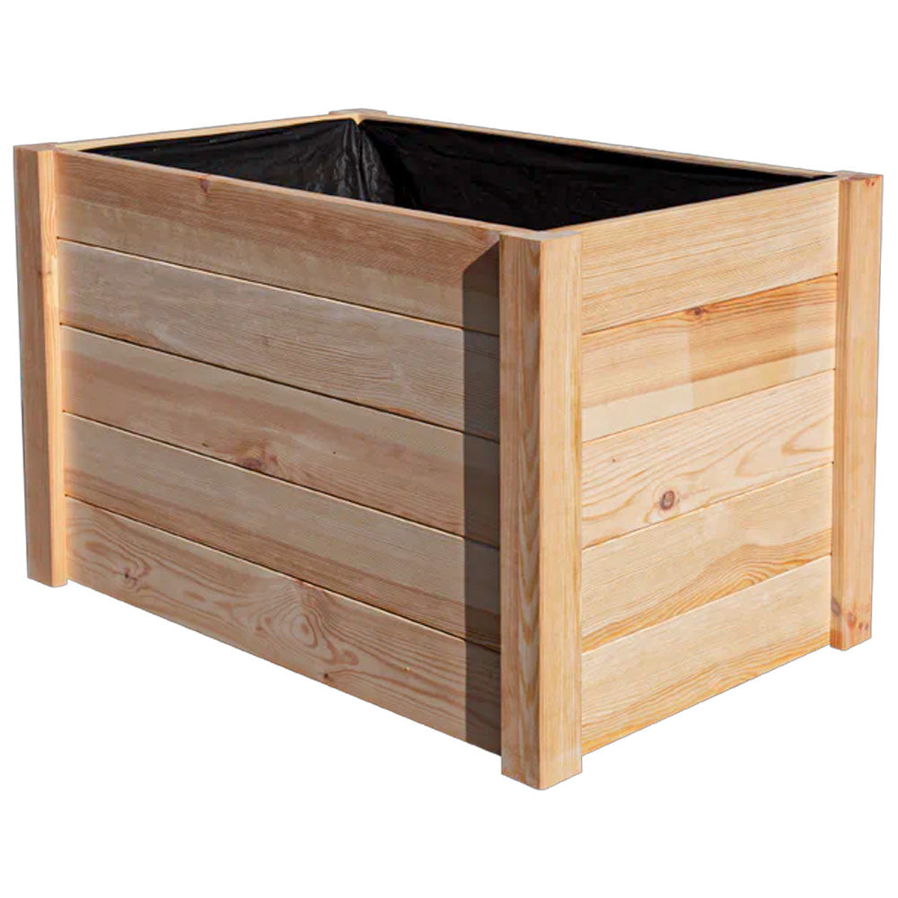 Natura - Letto Rialzato da Giardino in Legno per Orto, Fiori e Verdure