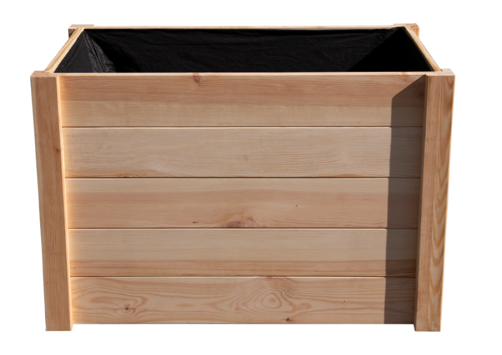 Natura - Letto Rialzato da Giardino in Legno per Orto, Fiori e Verdure