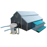 Pollaio Mobile 1,5 x 1,8 M – Trasportabile per 5–7 Galline