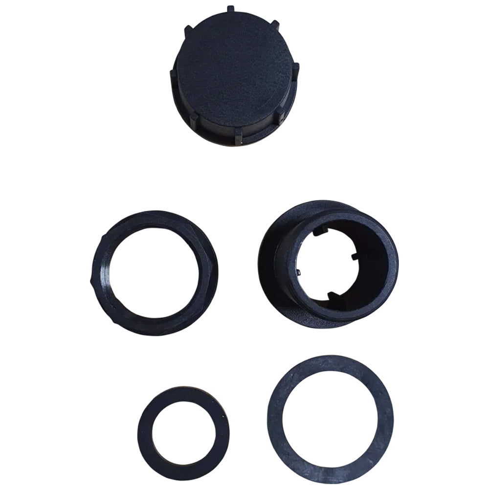 Tappo di scarico 1 1/4" in plastica per trogolo