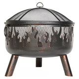 Braciere a legna da giardino Buschbeck