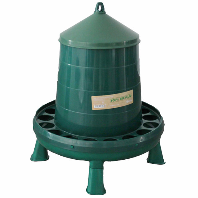 Mangiatoia per Polli con Gambe in Plastica Riciclata – 8kg