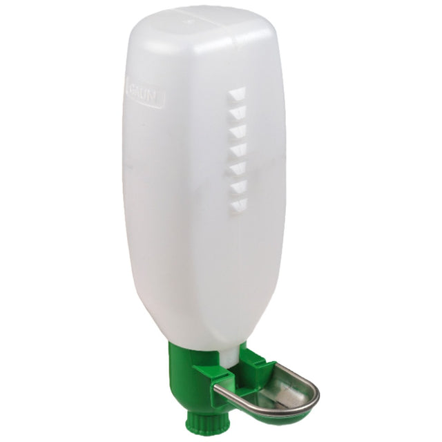 Abbeveratoio mini per conigli con bottiglia da 1L acqua pulita automatica per piccoli animali e uccelli