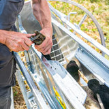 Cassa Girevole per Pecore con Telaio Mobile