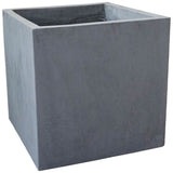 Vaso da Pianta Cubo Grigio – Design Moderno e Robusto