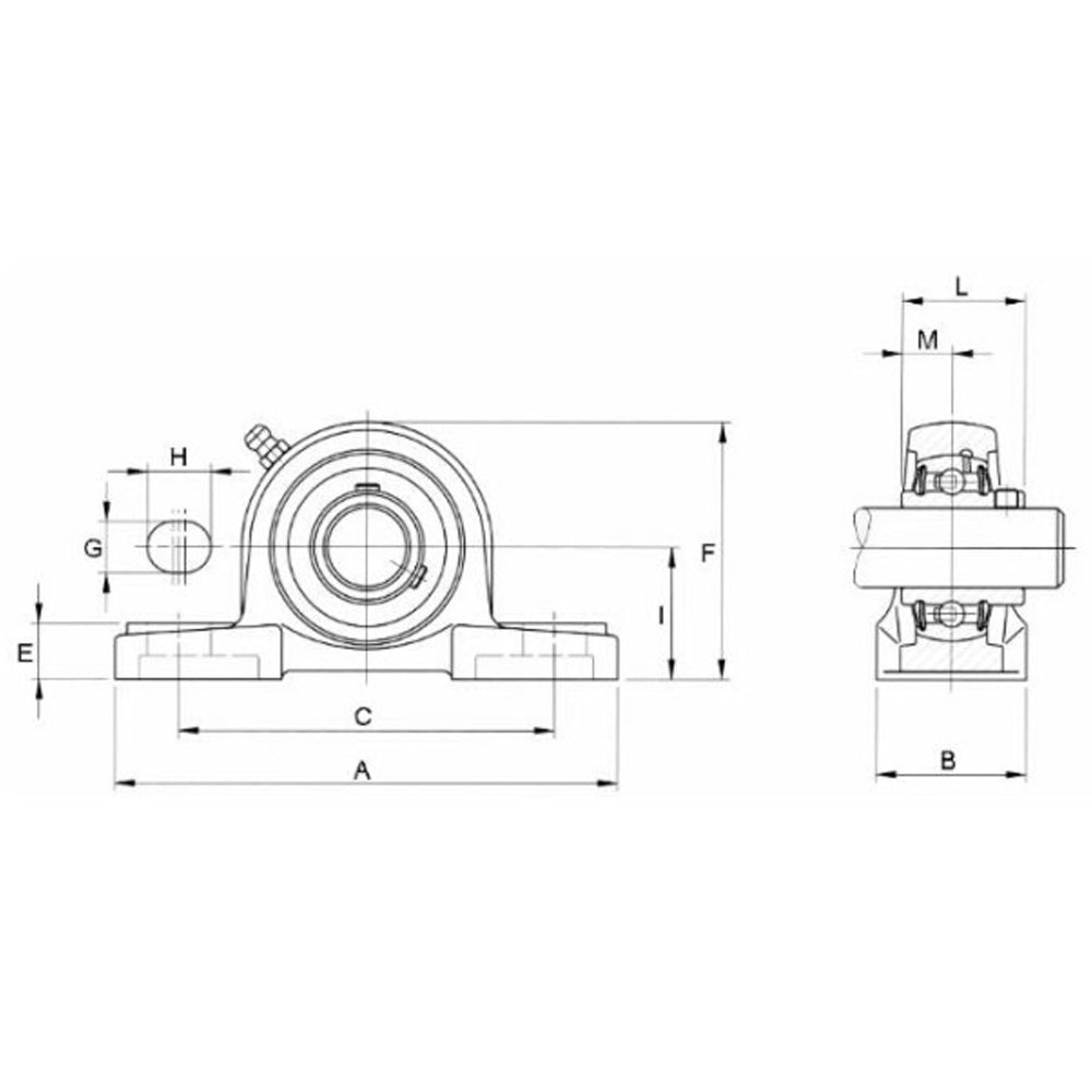 Supporto Dritto UCP 212 Smart - Supporto di Precisione