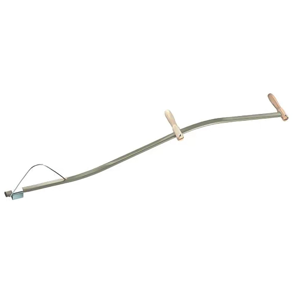 Aluminum Bent Scythe Handle – Complete with Ring – 150cm