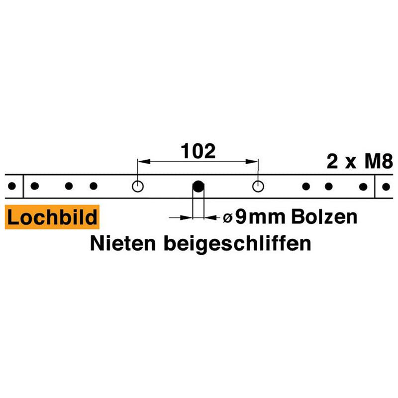 Lama per Rasaerba 142cm, 28 Lame Lisce, Modello ESM 2510280