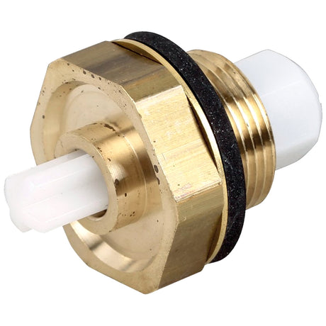 Valvola in Plastica con Filettatura in Ottone – Serie Hosp