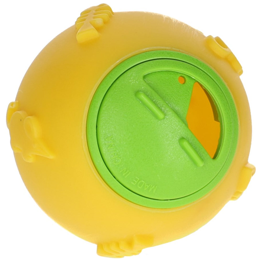 Snackball per Gatti Ø7,5 cm – Colore Giallo