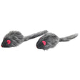Topi Giocattolo con Pelo Lungo per Gatti – 2 Pezzi