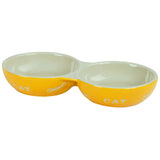 Ciotola Doppia in Ceramica per Gatti 2x200ml
