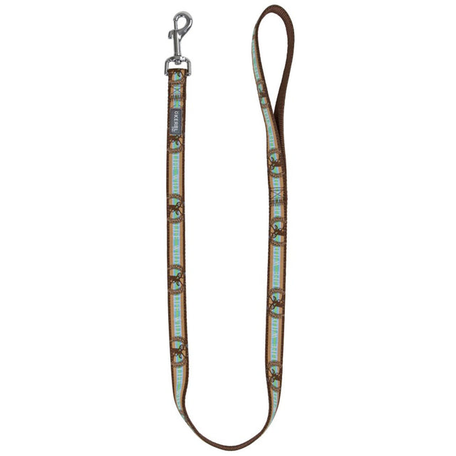 Guinzaglio Wild Life in Nylon Resistente con Moschettone per Cani