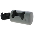 Dispenser sacchetti igienici per cani - grigio-verde