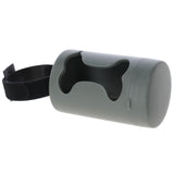 Dispenser sacchetti igienici per cani - grigio-verde