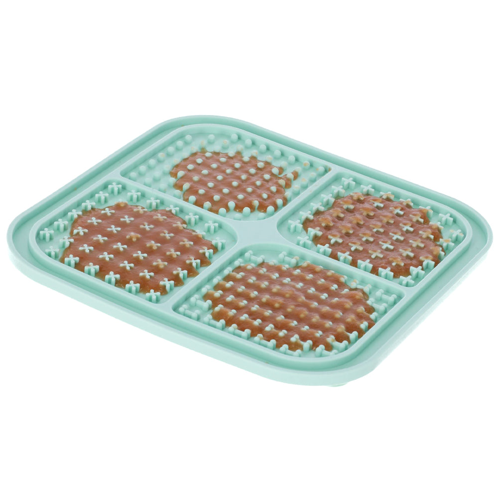 Tappetino lecca-snack in silicone - 20x20cm