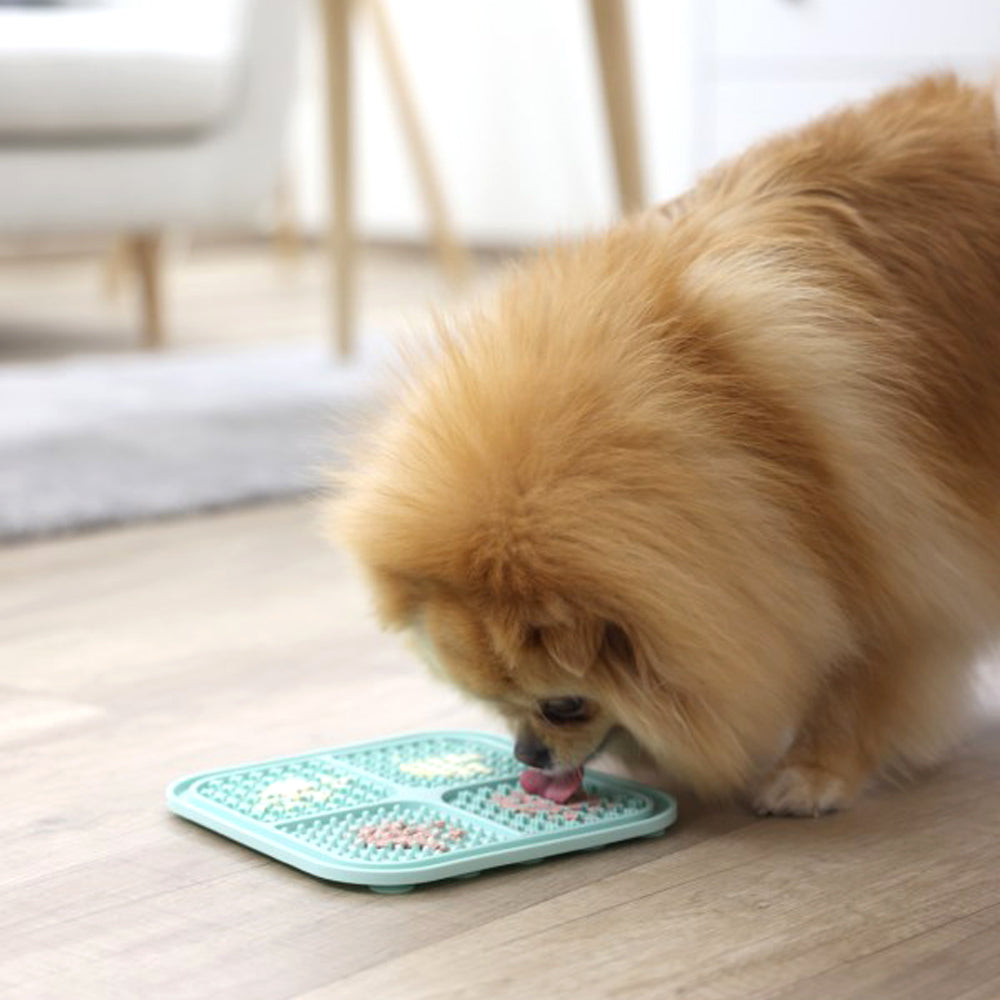 Tappetino lecca-snack in silicone - 20x20cm