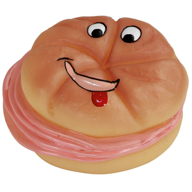 Panino imbottito Rex Giocattolo per Cani con Squeaker