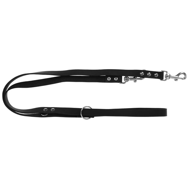 Guinzaglio da passeggio tuscany nero marrone