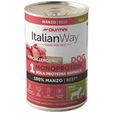 ITALIAN WAY - Patè per cani 100% monoproteico grain free 400gr