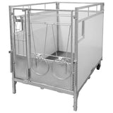 Box per vitelli grande premium con fondo orientabile resistente