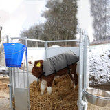 Box per vitelli grande premium con fondo orientabile resistente