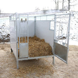 Box per vitelli grande premium con fondo orientabile resistente